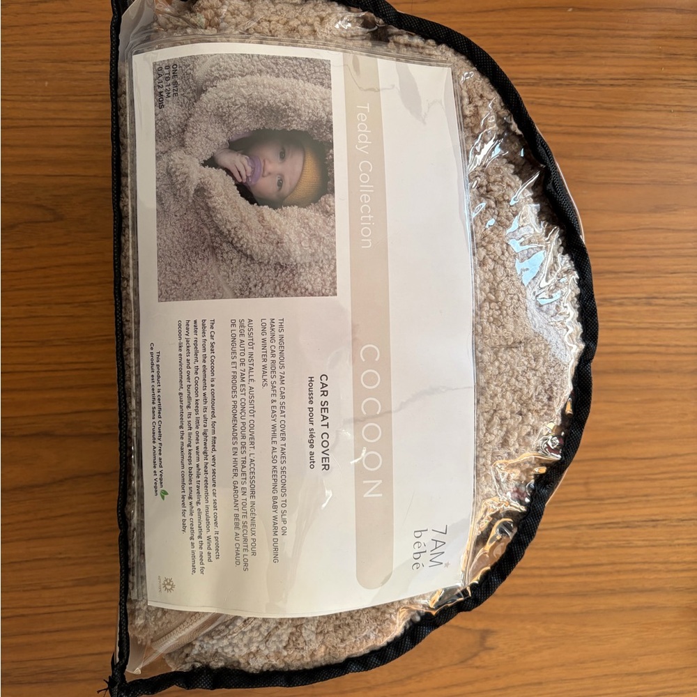 7AM Enfant Sherpa Teddy Cocoon - Picture 2 of 3